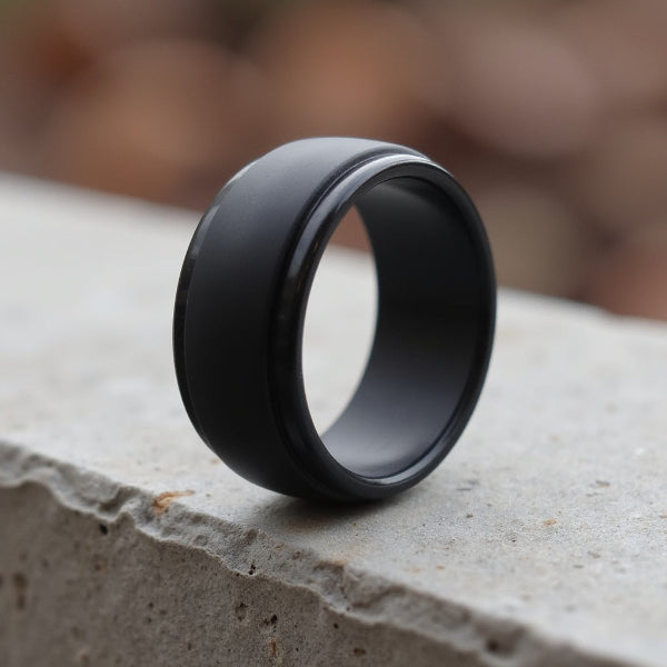 Classic Tough Silicone Ring - Black